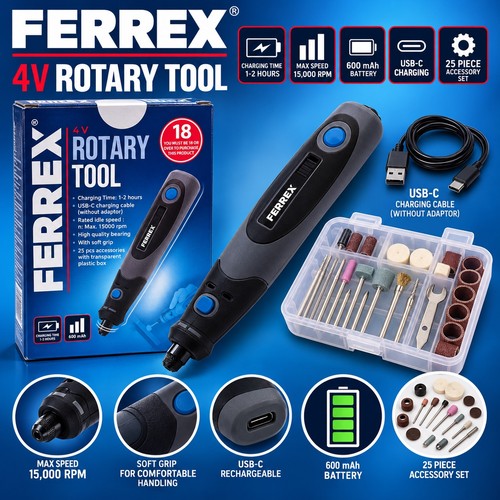 Ferrex cordless rotary tool - rotary,